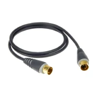 KLOTZ MID-060 Gold-plated MIDI Cable 6m
