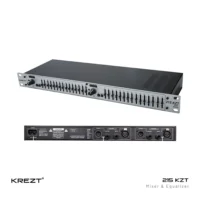 KREZT 215 KZT Graphic Equalizer 15 Band 2 Channel