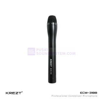 KREZT ECM-3188 Microphone Vokal Genggam (Handheld)