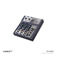 KREZT F4 KZT Mixer Analog 4 Channel