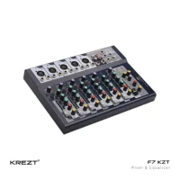 KREZT F7 KZT Mixer Analog 7 Channel