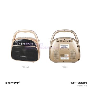 KREZT HDT-3801N Mini Wireless Amplifier 3-Inch