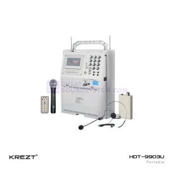KREZT HDT-9903U Portable Wireless Speaker 8-Inch