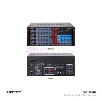 KREZT KA-688 Amplifier Karaoke 2 Channel
