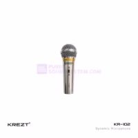 KREZT KR-102 Mic Kabel Pegang Handheld Dynamic Cardioid