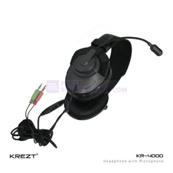 KREZT KR-4000 Headphone dengan Mic (Headset)