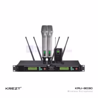 KREZT KRU 8030 Dual Handheld Wireless Microphone