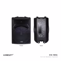 KREZT KS-1511A Speaker Aktif 15 Inch 2 Way 150 Watt (USB+Bluetooth)