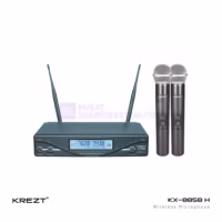 KREZT KX-8858 Dual Handheld Wireless Microphone