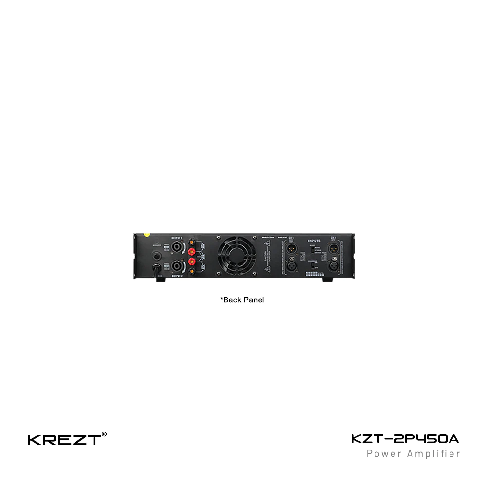 KREZT KZT-2P450A Power Amplifier 2 Channel - Image 2