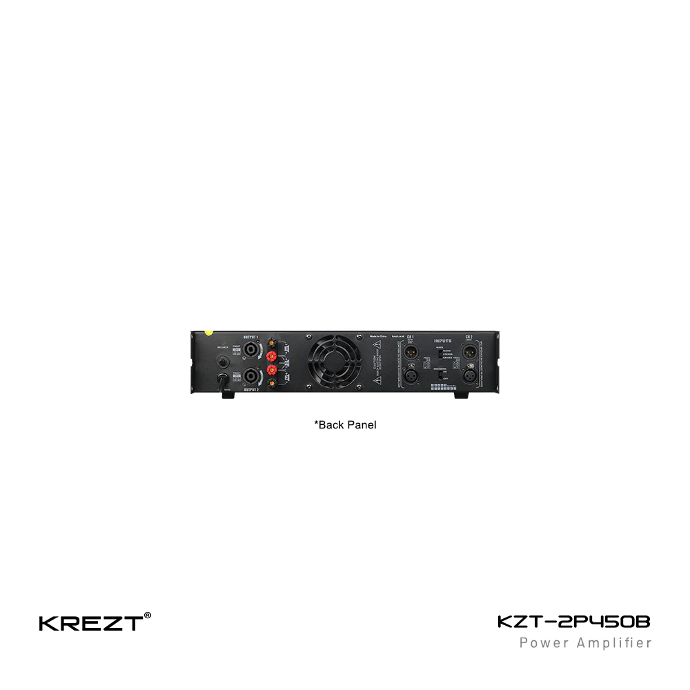 KREZT KZT-2P450B Power Amplifier 2 Channel - Image 2