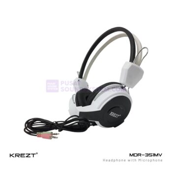 KREZT MDR-351 MV Headphone dengan Mic (Headset)