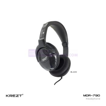 KREZT MDR-790 Black On Ear Headphone