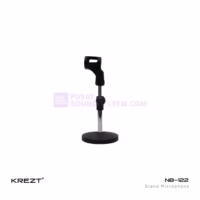 KREZT NB-122 Stand Mic Meja Kaki Bulat Telescopic