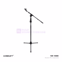 KREZT NB-688 Stand Mic Lantai Tripod Kaki 3 Telescopic Boom