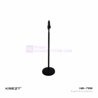 KREZT NB-768 Stand Mic Lantai Kaki Bulat Telescopic