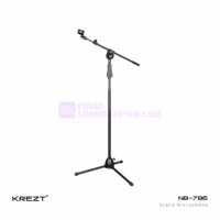 KREZT NB-786 Stand Mic Lantai Tripod Kaki 3 Telescopic Boom