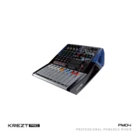 KREZT PM04 Power Mixer 4 Channel 180 Watt (Bluetooth, USB, Efek EQ)