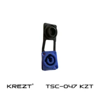 KREZT TSC 047 KZT Socket Chassis Speakon Male