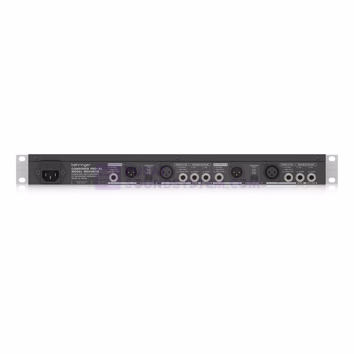 Behringer MULTICOM PRO-XL MDX2600 Compressor Audio 2 Channel - Image 3