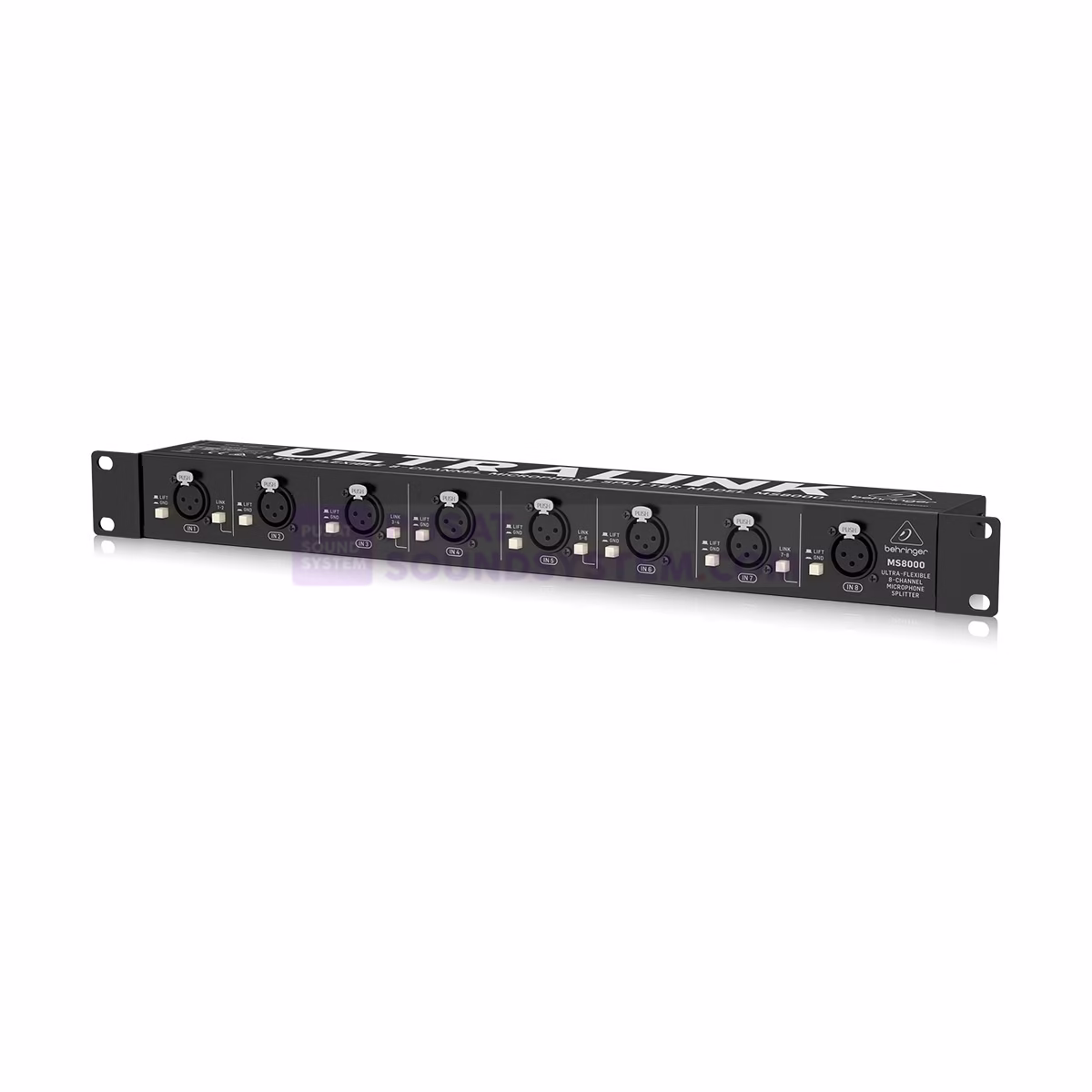 Behringer Ultralink MS8000 Splitter Audio 8 Input 16 Output