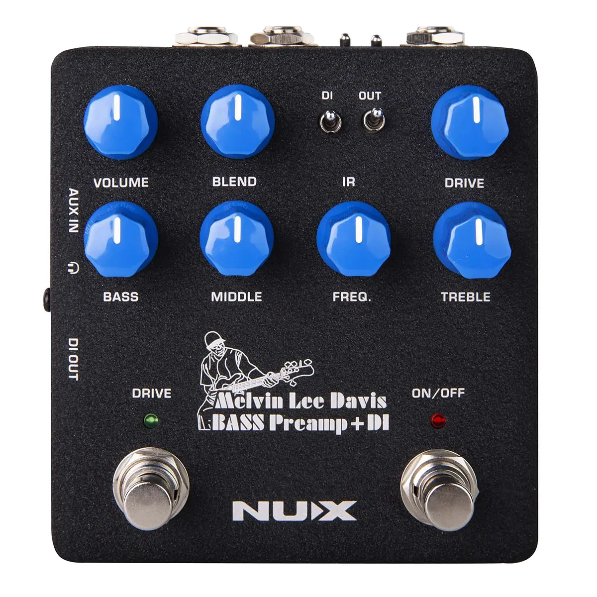 NUX Melvin Lee Davis Bass Preamp + DI (NBP-5)