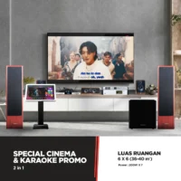 Paket Cinema & Karaoke Nakamichi 2 in 1