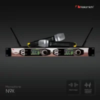Nakamichi N9X Mic Wireless Karaoke Dual Handheld