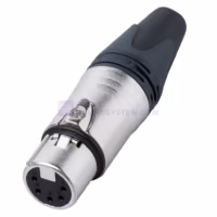 Neutrik NC5FXX Jack Konektor Canon XLR Female Kaki 5 / 5 Pin