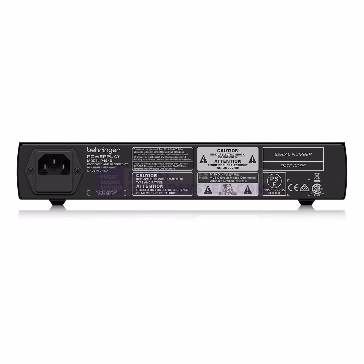 Behringer Powerplay P16-D 16-channel Distribution Module - Image 3