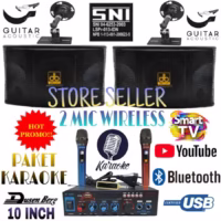Paket Dusenberg 10 Inch Ampli Bluetooth 2 Mic Wireless Karaoke Youtube