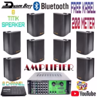 Paket Sound Dusenberg 5 In, Cafe, Restoran, Gudang, Sekolahan, 8 Titik