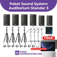 PAKET Sound System AUDITORIUM STANDAR 3