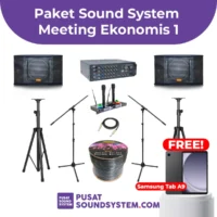 PAKET Sound System MEETING EKONOMIS 1