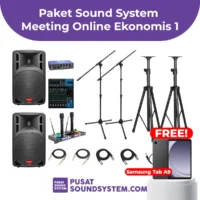 PAKET Sound System MEETING ONLINE EKONOMIS 1