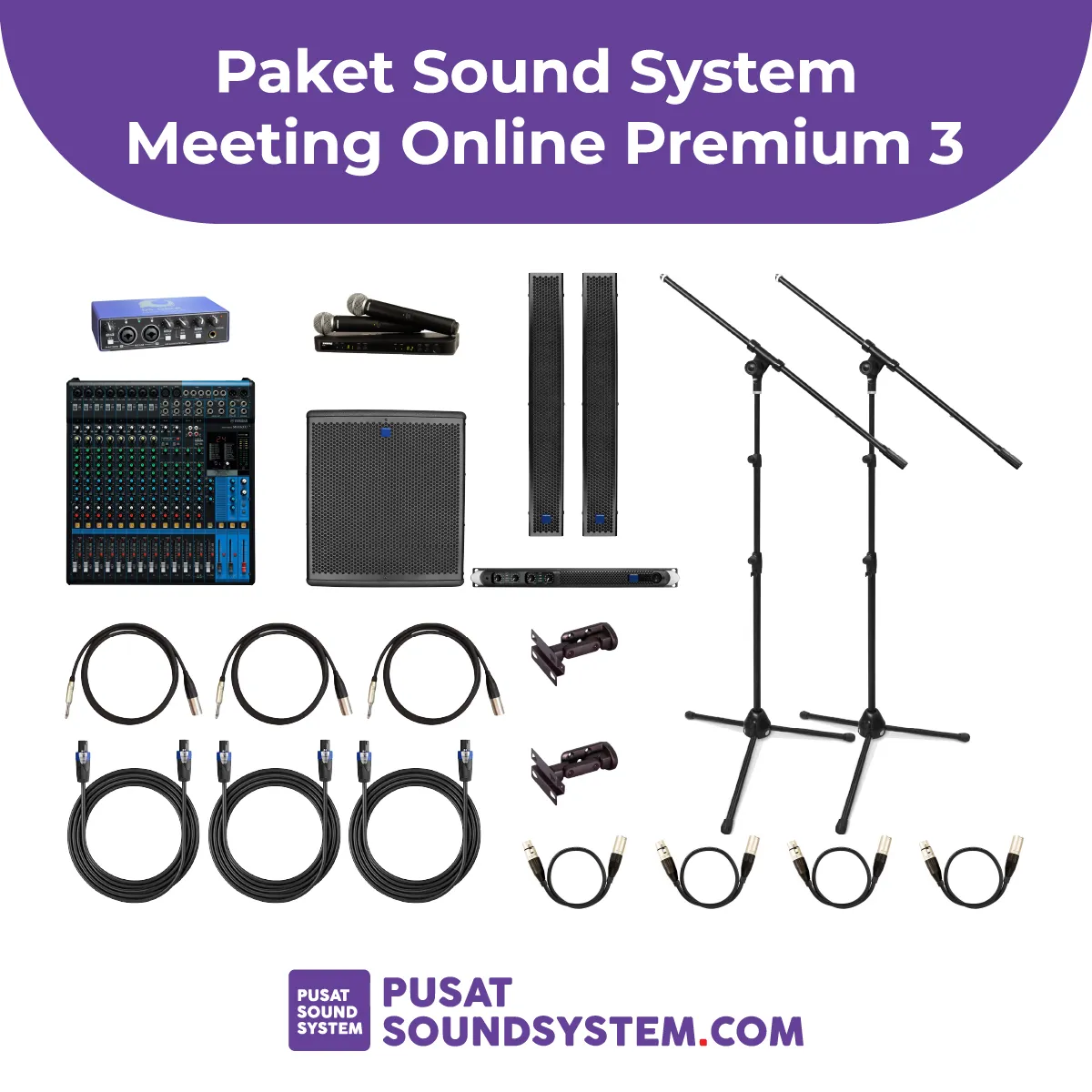 PAKET Sound System MEETING ONLINE PREMIUM 3 - Image 2