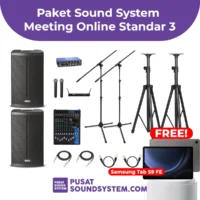 PAKET Sound System MEETING ONLINE STANDAR 3