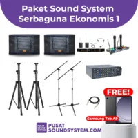 PAKET Sound System SERBAGUNA EKONOMIS 1