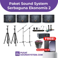 PAKET Sound System SERBAGUNA EKONOMIS 2