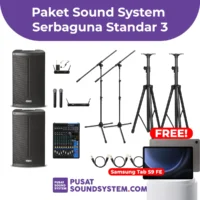 PAKET Sound System SERBAGUNA STANDAR 3