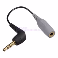 Rode SC4 Female 3.5mm TRS to Right Angle 3.5mm TRRS Adapter