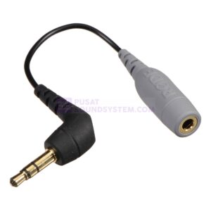 Rode SC4 Female 3.5mm TRS to Right Angle 3.5mm TRRS Adapter