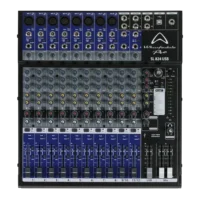 WHARFEDALE SL824USB Mixer Audio Analog 8 Channel (USB Audio Interface, Efek, EQ, Phantom)