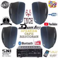 SPEAKER PA SYSTEM DUSENBERG 6,5 INCH 4 Titik , Audio Cafe ,Restoran