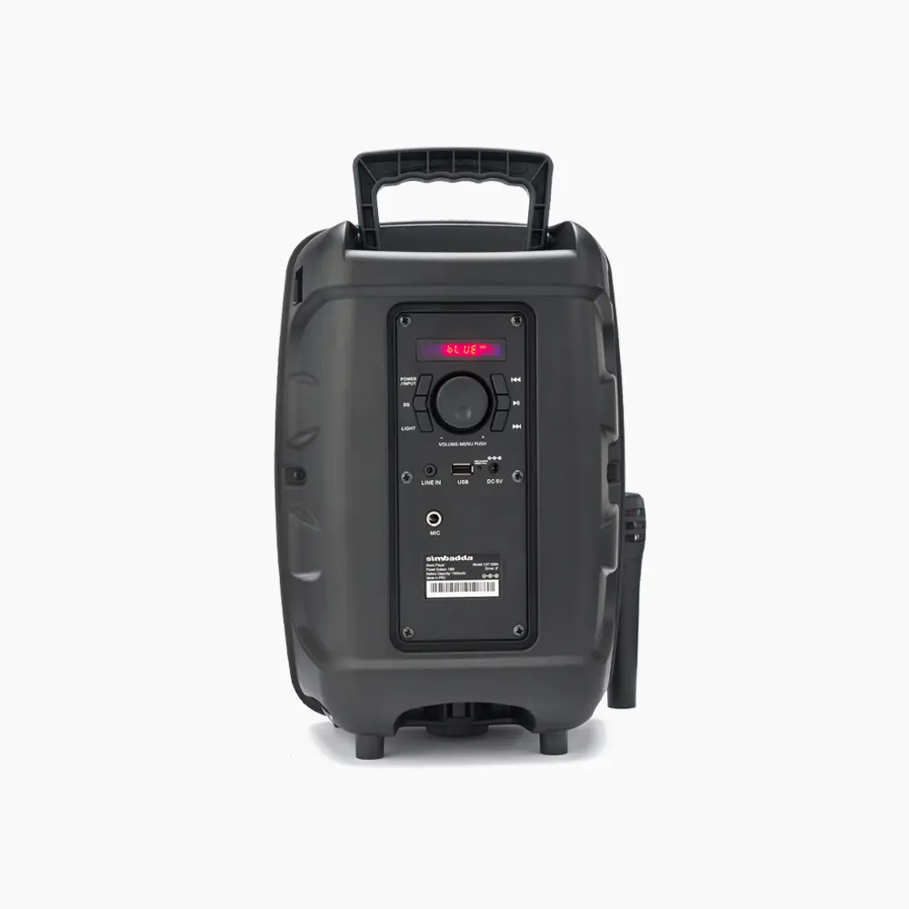Simbadda CST 838N Speaker Meeting Portable Wireless 8 Inch 2 Way 18 Watt - Image 4