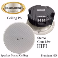 Speaker Ceiling DUSENBERG 6.5 Inch 15 Watt, Premium Sound HD HIFI SNI (High Impedance)