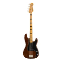 Squier Classic Vibe 70s Precision Bass Gitar Bass Elektrik 4 String 20 Fret Walnut