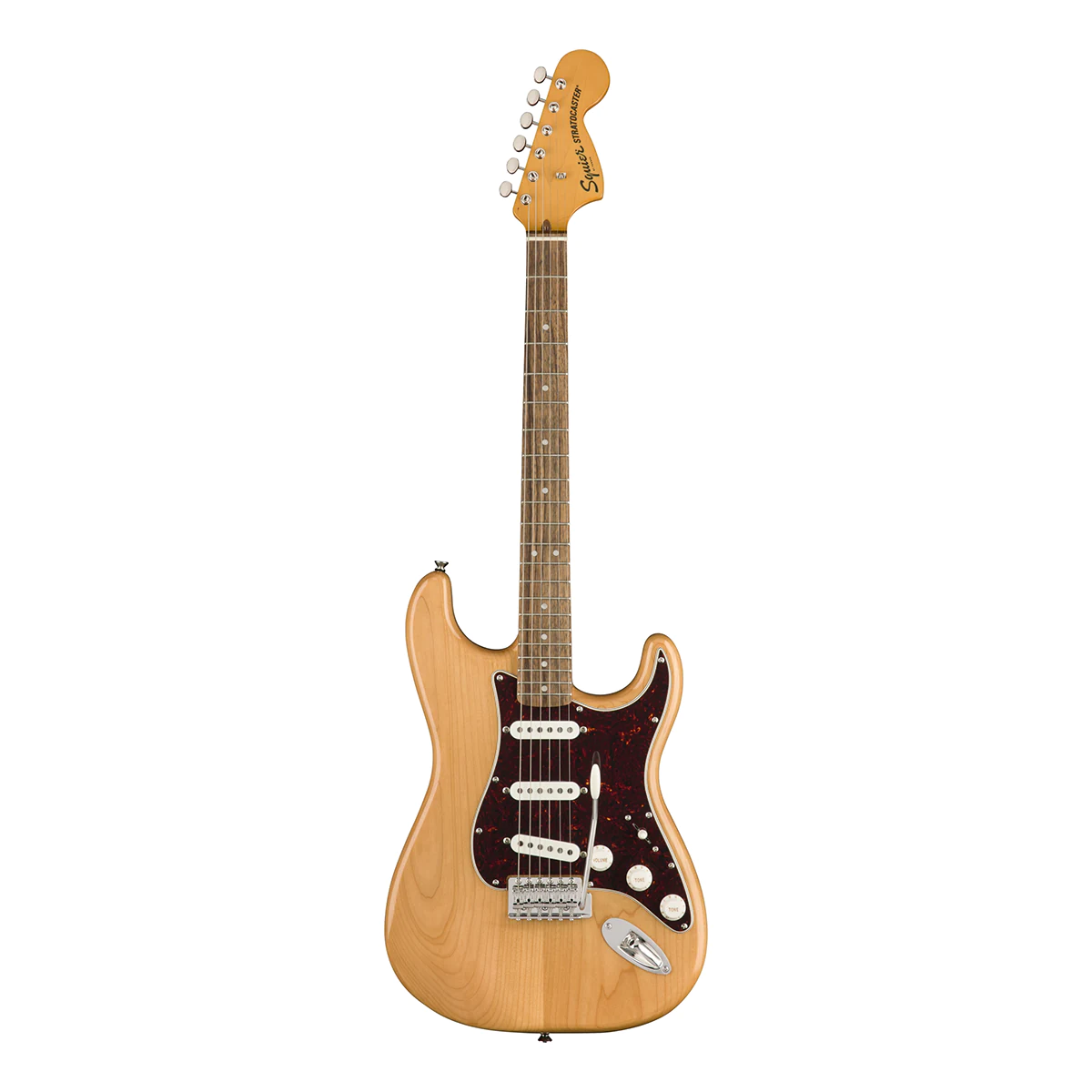 Squier Classic Vibe 70s Stratocaster Gitar Elektrik 6 String 21 Fret Olympic White - Image 3