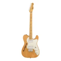 Squier Classic Vibe 70s Telecaster Thinline Gitar Elektrik 6 String 21 Fret Natural