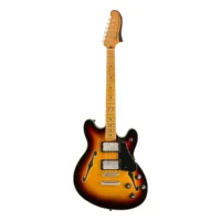 Squier Classic Vibe Starcaster Gitar Elektrik 6 String 22 Fret 3-Color Sunburst